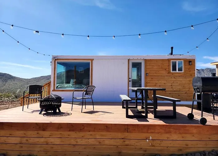 Stunning Tiny House With Picnic Space, Barbecue And Fire Pit In Meadview, Arizona