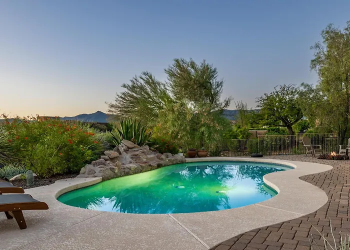 Desert Oasis With Pool Black Mountain Views