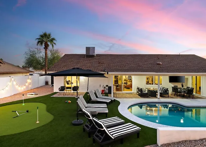 4Bedroom 3Bath - Near Pv Mall With Heated Pool, Arcade, & Fire Pit