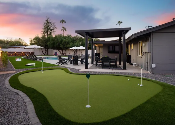 5 Bedroom With Heated Pool, Fire Pit, Big Backyard In Paradise Valley