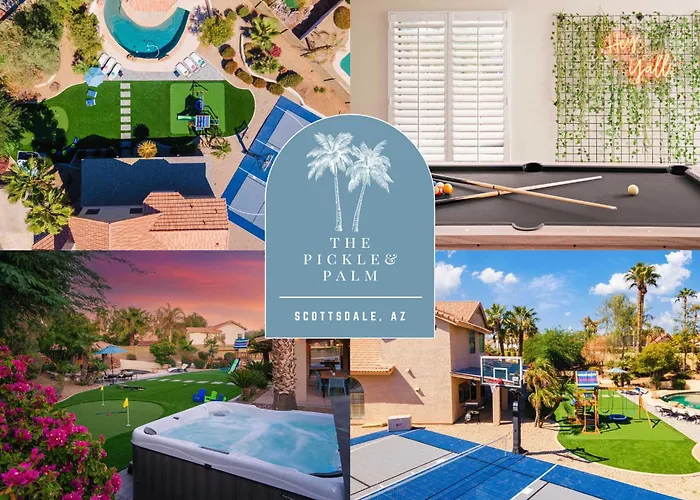 Private Pickleball Resort Spa Pool & Playground