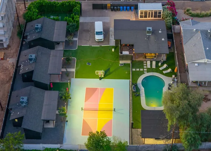 Massive Complex Pickleball Pool Heated Pool