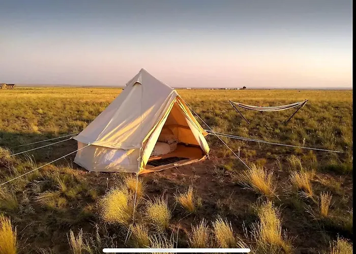 Remote Bell Tent With Spectacular Landscapes In Arizona