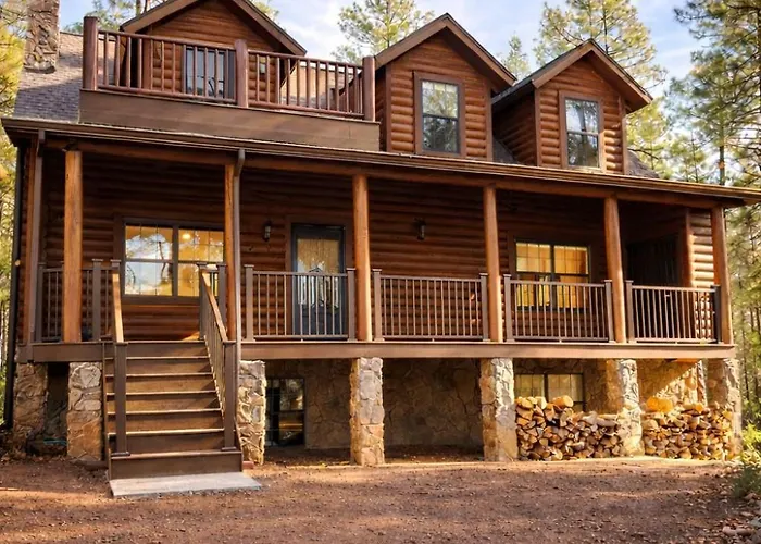 Forest Cabin Retreat - Near Tonto Bridge 5Br