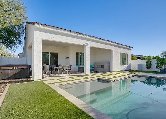 Hot Tub & Community Perks! Sleek Goodyear Retreat