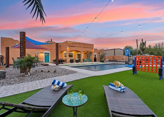 Dutchman Copper Ranch - Rooftop Patio, Heated Pool, Mtn Views, Waterslide