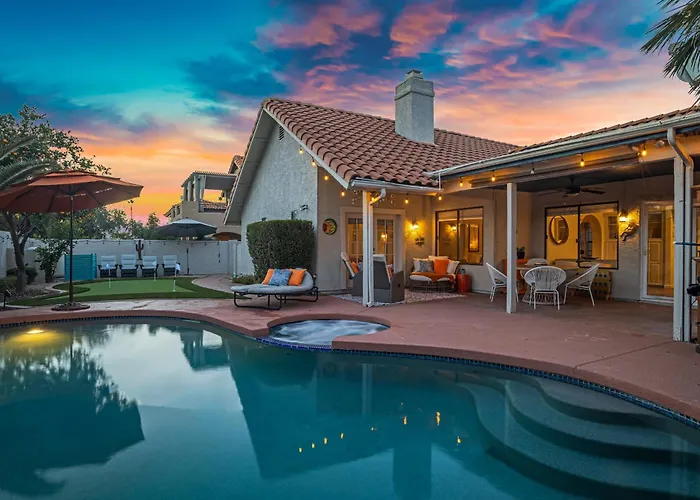 Scottsdale Family Retreat Heated Pool And Spa Near Tpc