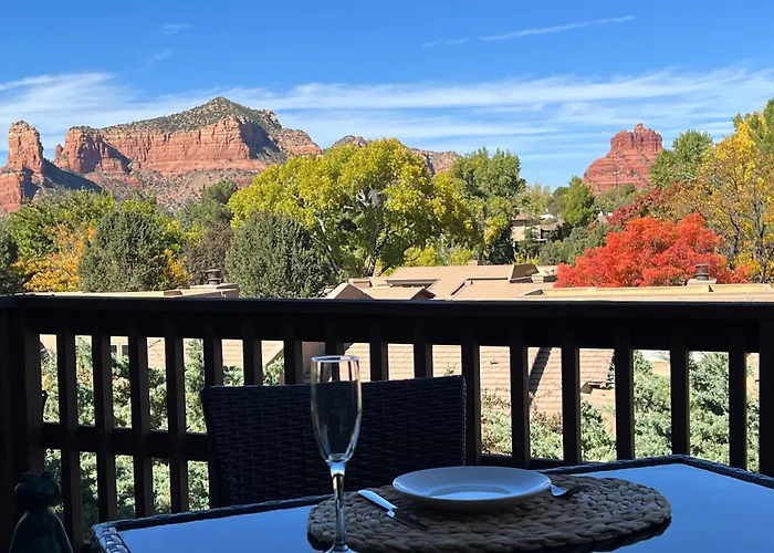 Remodeled Sedona Townhome On Golf Course With Stunning Red Rock Views