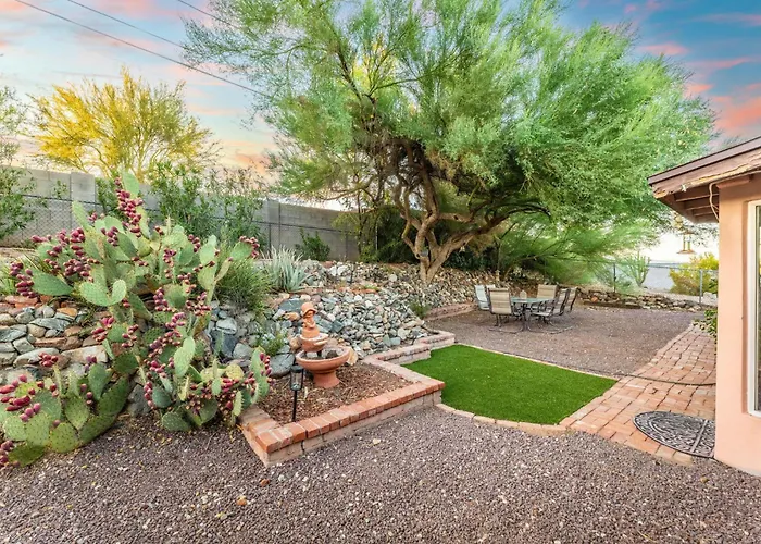 East Phoenix Base Near Zoo And Desert Garden Patio