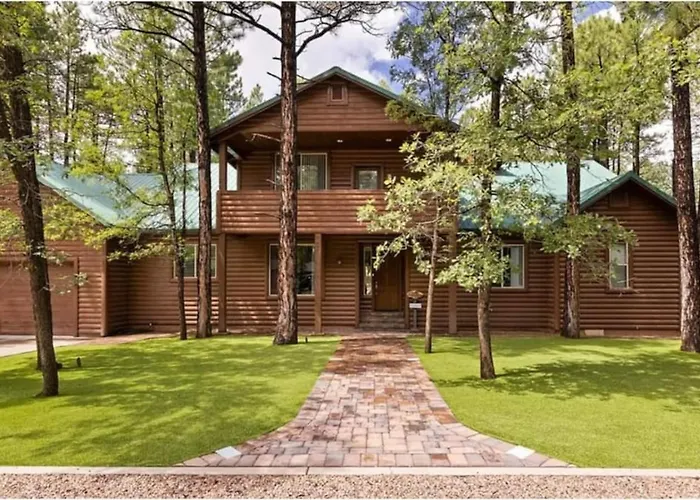 Large Pinetop Lakeside 5Br Mountain Retreat Sleeps 16 Near Lakes Hiking Sunrise Ski Resort