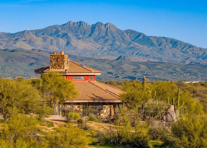 Private Scottsdale Oasis On 10 Acres! Mtn Views
