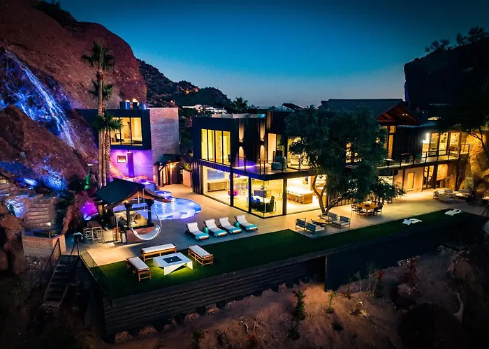 Luxury Camelback Mountain With Pool, Waterfall, Golf, Views