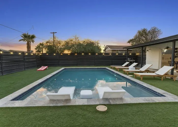 Tulum Themed Scottsdale Gem With Pool Fire Pit