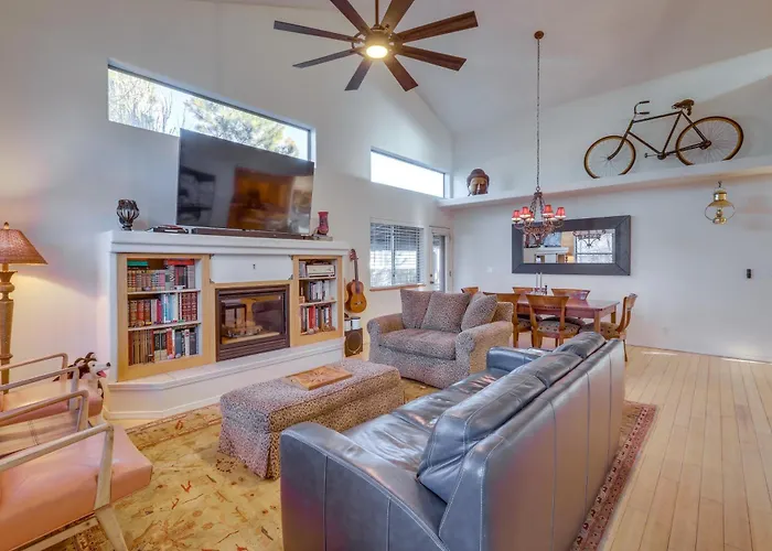 Game Room + Patios: Home 2 Mi To Dtwn Flagstaff
