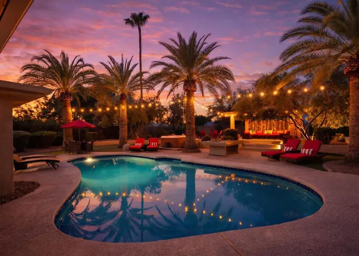 Sunset Palms-Pool, Spa & Sports Court-Scottsdale