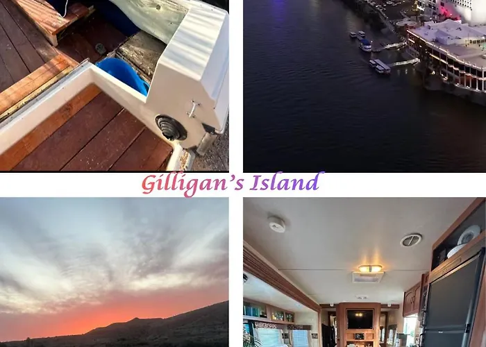 Gilligan'S Island Fishing Jetski Shipwreck Oasis