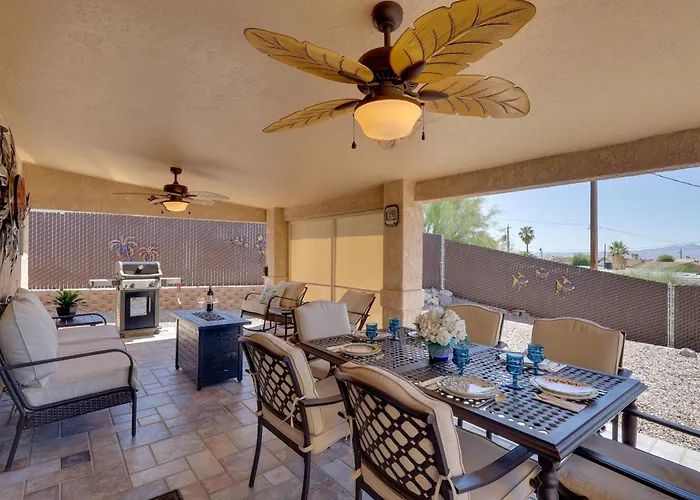 Furnished Patio, Grill & Views: Lake Havasu Home