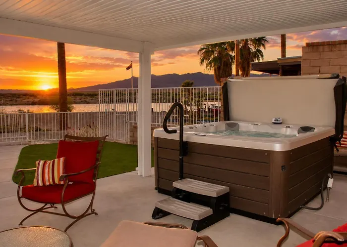 Riverfront Ruby Red Home With Private Dock & View