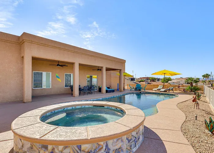 Lake View & Games: Spacious Oasis In Lake Havasu!