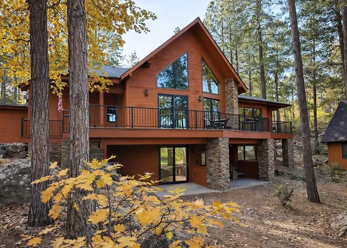 Bluejay-Getaway Luxury Cabin In Munds Park