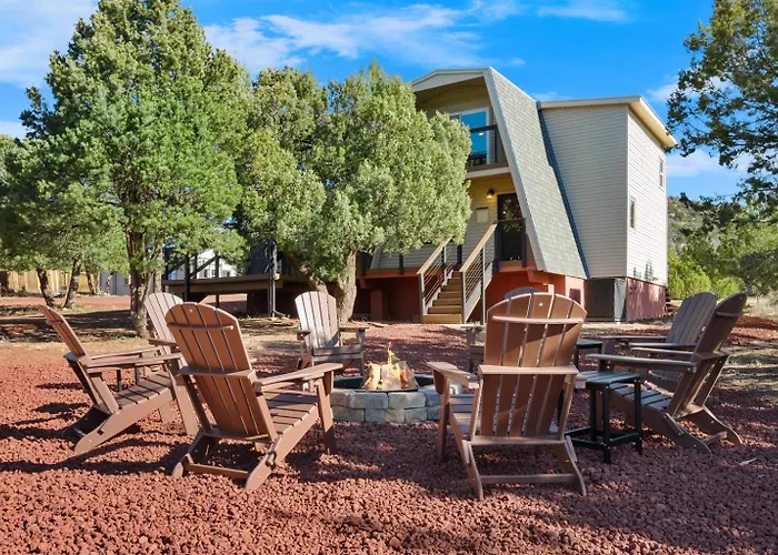 Camp Gnaw, 3-Cabin Retreat William Az Near Grand Canyon Epic Game Rooms Fire Pit