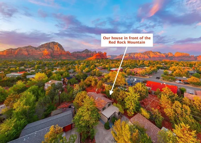 Sedona Red Rock Retreat With Hot Tub And Views