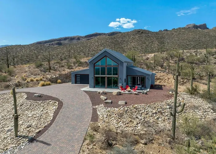 Desert Mountainside A-Frame | Stunning Views