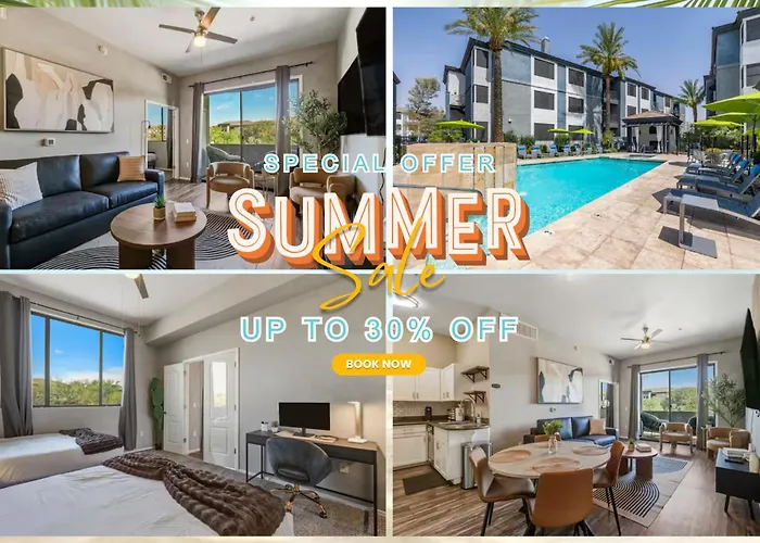 Ascent 1070 Scottsdale 2Br L 2Ba L Free Parking L Pool L Gym