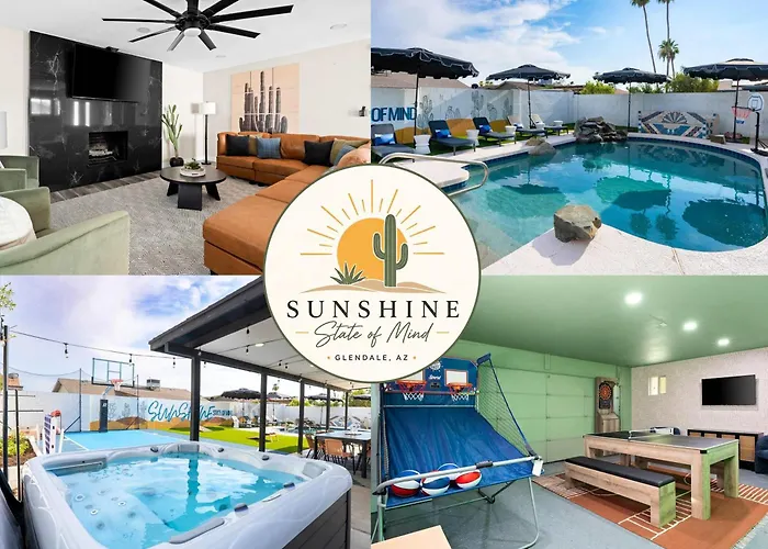 Sportscourt Hot Tub & Pool Game Room Cornhole Bbq