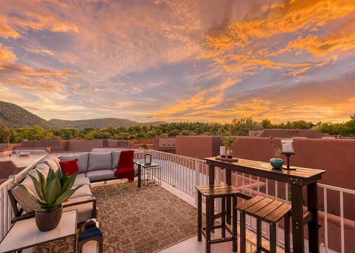Elevated Zen: Sedona'S Rooftop Retreat For 9!