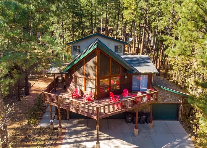 Chalet In The Pines Spa Game Room Wraparound Deck