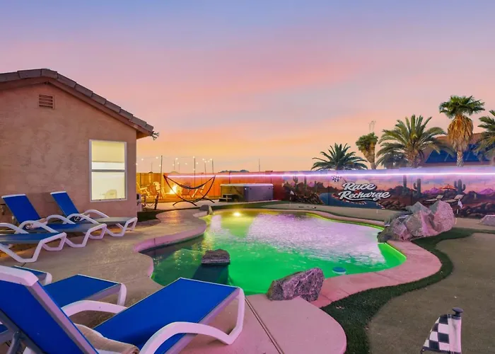 Recharge Ultimate Game Room Theater Heated Pool