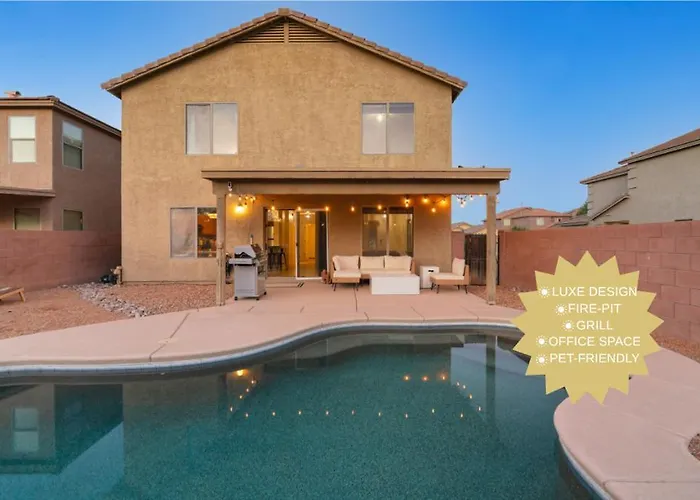 Cactus Retreat Pool Fire Pit Pet Friendly