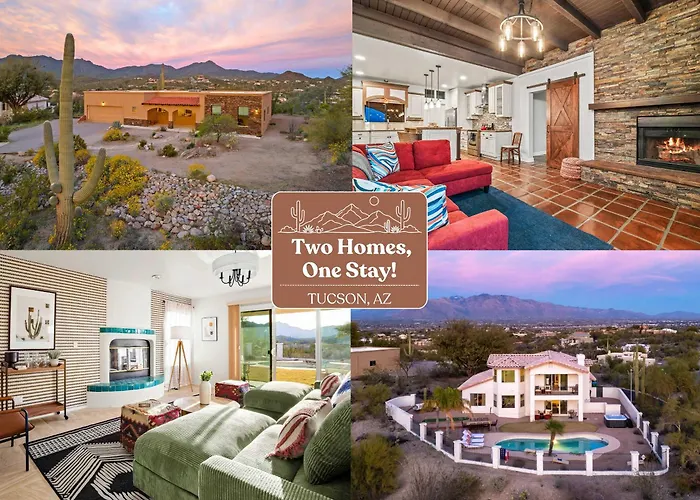 2 Homes - 7Br Sleeps 18 - Pool - Amazing Mtn Views