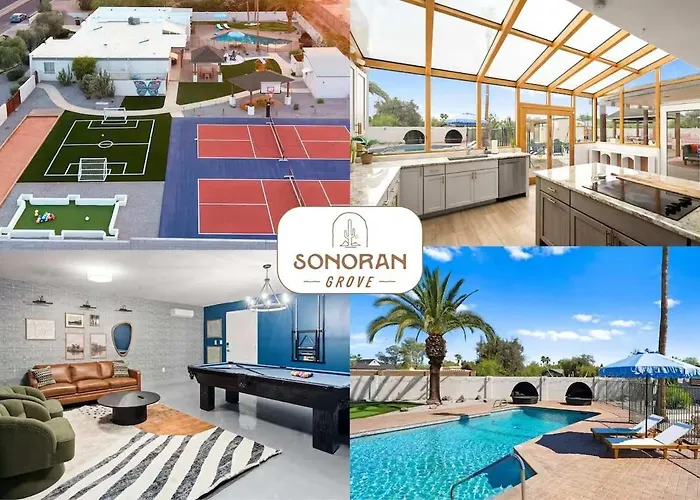 Sonoran Grove Epic Yard With Two Pickleball Courts
