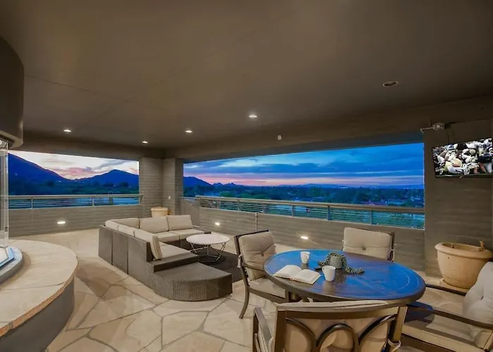 Endless Patio Views Skyline Serenity Game Room