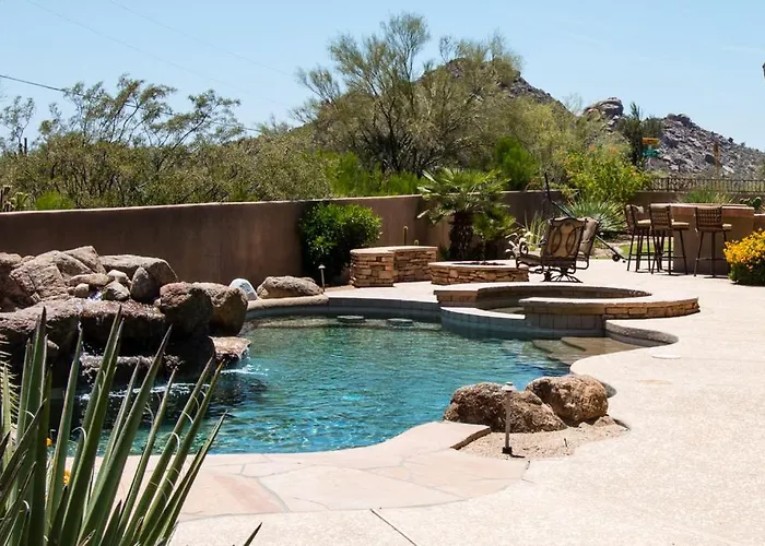 Secluded Resort Home-Mountain Views In Scottsdale, Cave Creek, Carefree!