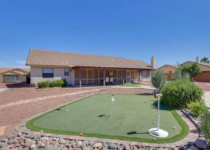 Kingman Mtn-View Home W/ Putting Green & Ping-Pong