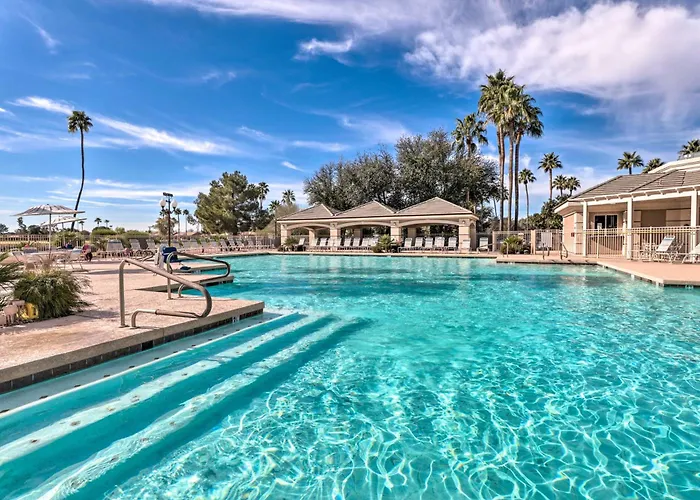 Patio & Grill! Resort-Style Sun Lakes Escape