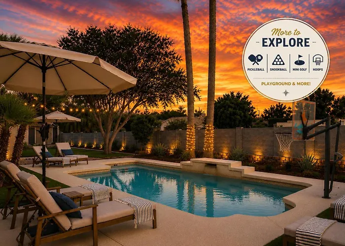 Luxe 5Br Sleeps 16 Pool Hot Tub 2 Game Rooms