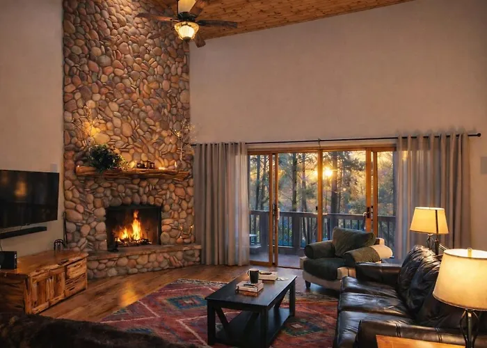 Oh Deer! Cozy Pinetop Cabin W Fireplace Near Skiing, Lake, & Casino!