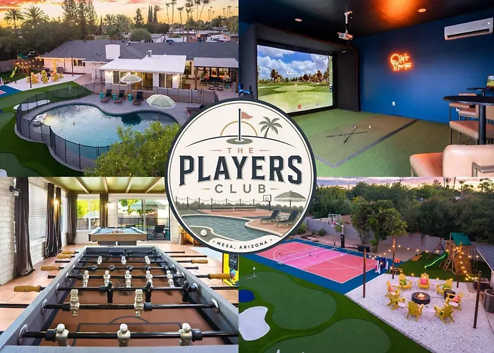 Golf Simulator Pool Sports Court Sleeps 24