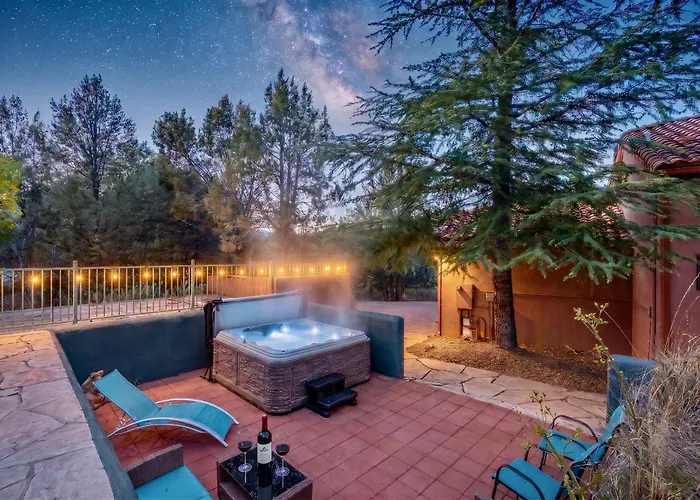 West Sedona Oasis Spa Pool Table Sleeps 16