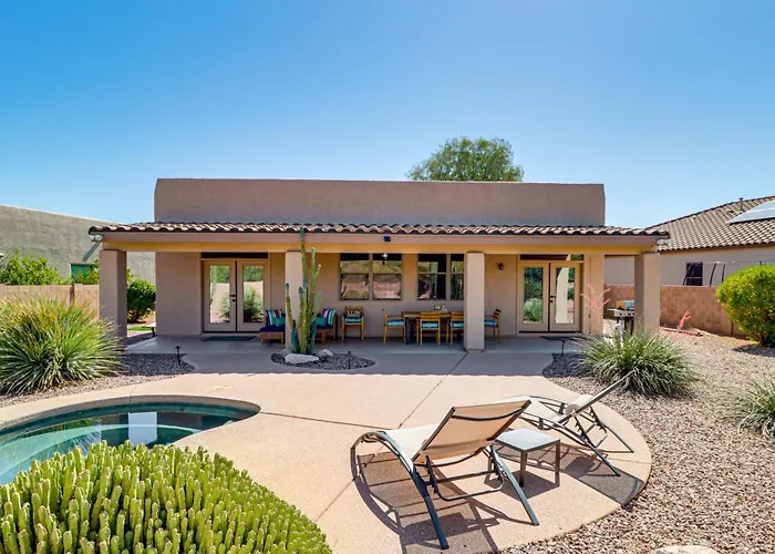 Saguaro Sanctuary: Tucson Home W/ Outdoor Oasis