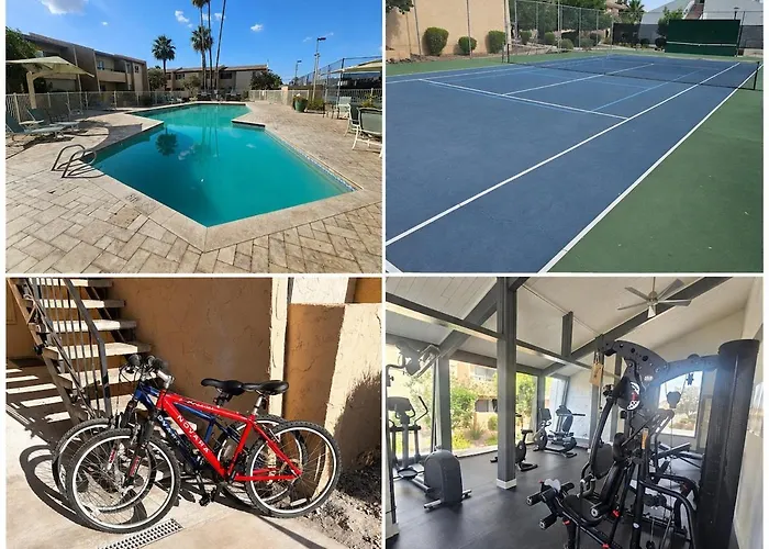 Your Scottsdale Paradise With Pool, Tennis, Gym And Hot Tub