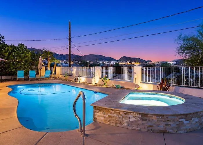 Desert Horizon Retreat Pool, Spa & Desert Views