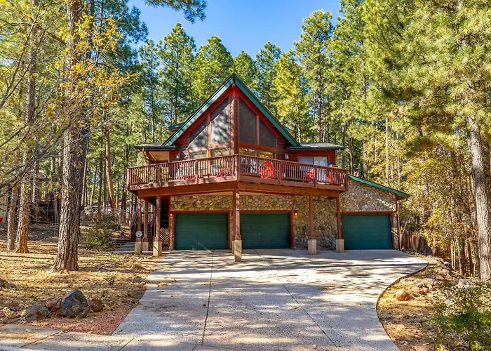 Whispering Pines Chalet In Flagstaff, Az