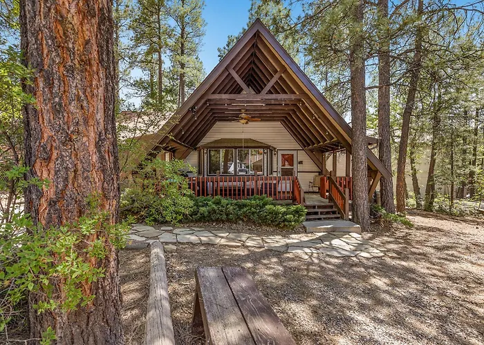 Antelope Leap The Coziest A-Frame In Ponderosa Pines Near Flagstaff