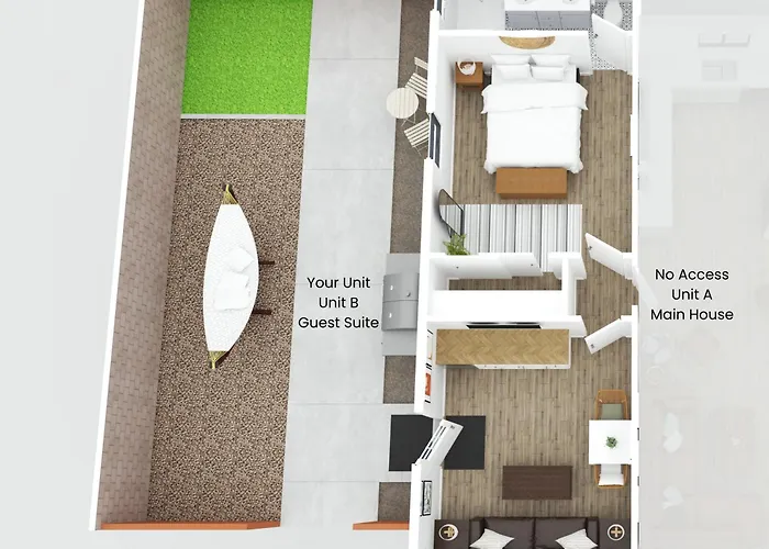 Hubbell Courtyard Suite By Downtown Phoenix