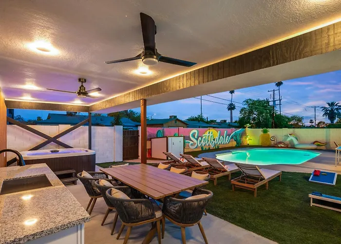 Luxe Home 4B3B With Heated Pool And Jacuzzi Parking Included